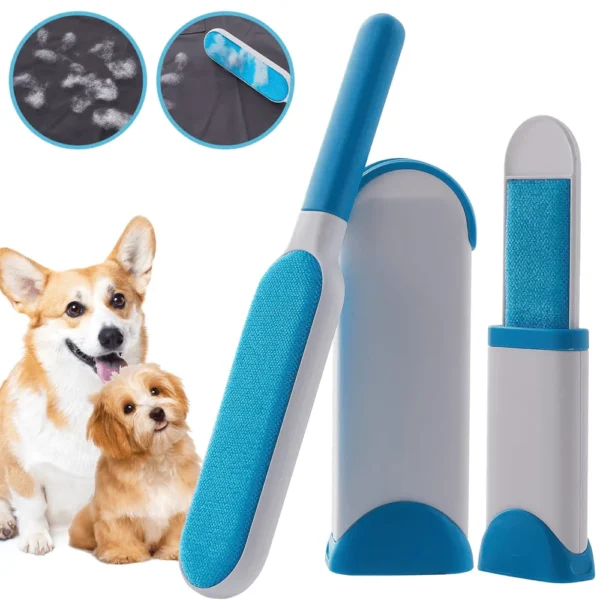 Pet Cat/dog Hair Brushes Reusable Anti-Static Dust Wiper Fabric Shaver Pet Fur Cleaner Tool