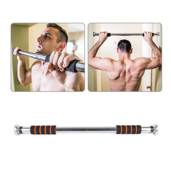 Door Horizontal Bar Steel Adjustable Up Pull Up Training Bars Home Sport Workout Arm Training Multipurpose Fitness Equipments